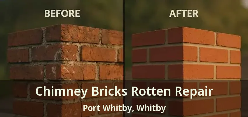 Chimney Bricks Rotten Repair Port Whitby, Whitby - ON