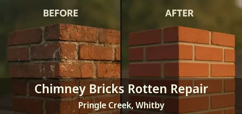 Chimney Bricks Rotten Repair Pringle Creek, Whitby - ON