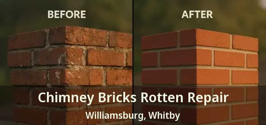 Chimney Bricks Rotten Repair Williamsburg, Whitby - ON