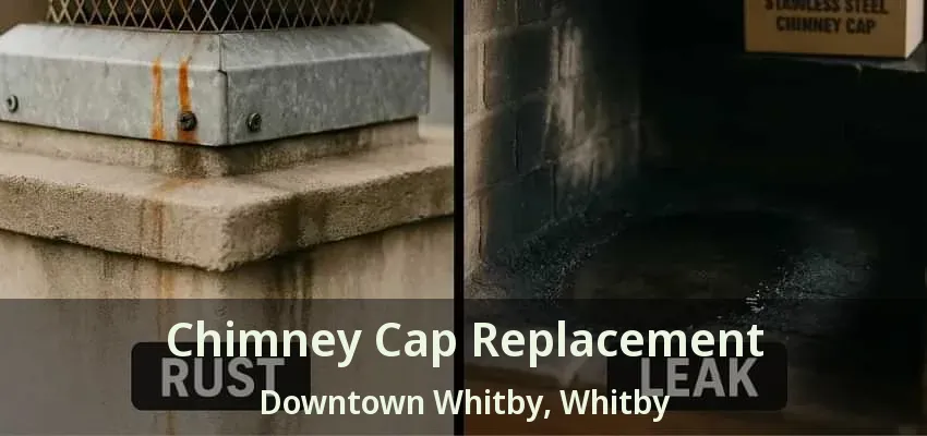 Chimney Cap Replacement Downtown Whitby, Whitby - ON