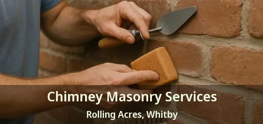Chimney Masonry Services Rolling Acres, Whitby - ON