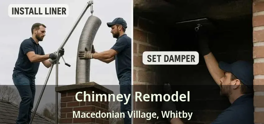 Chimney Remodel Macedonian Village, Whitby - ON