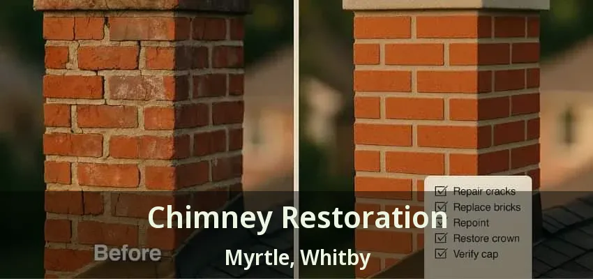 Chimney Restoration Myrtle, Whitby - ON