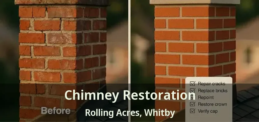 Chimney Restoration Rolling Acres, Whitby - ON