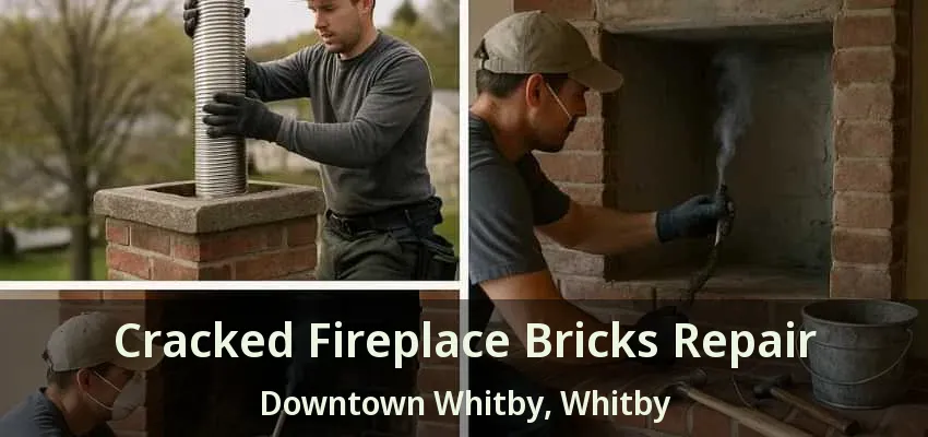 Cracked Fireplace Bricks Repair Downtown Whitby, Whitby - ON