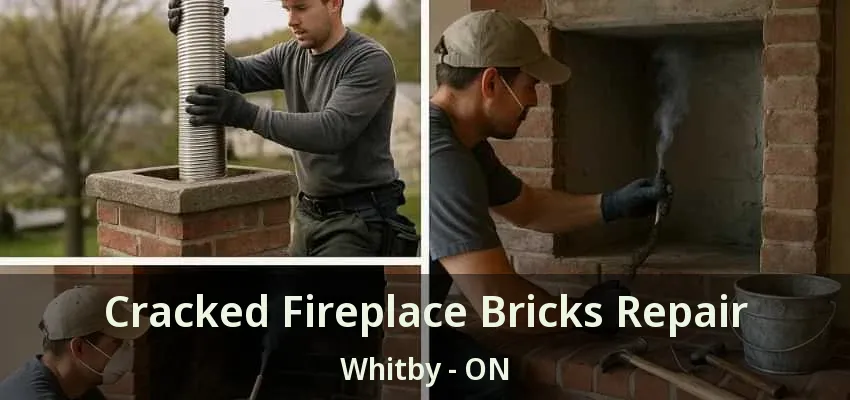 Cracked Fireplace Bricks Repair Whitby - ON
