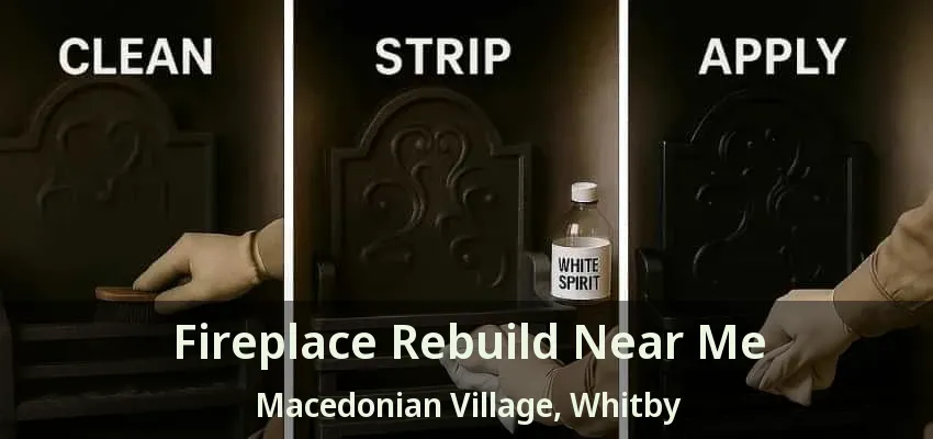 Fireplace Rebuild Near Me Macedonian Village, Whitby - ON