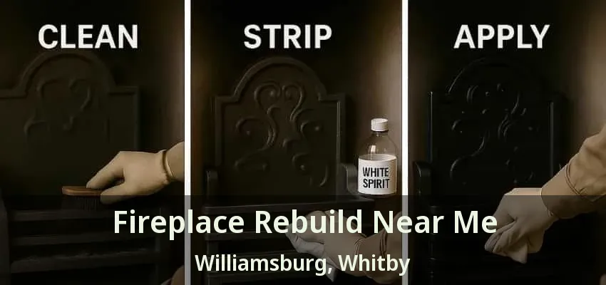 Fireplace Rebuild Near Me Williamsburg, Whitby - ON