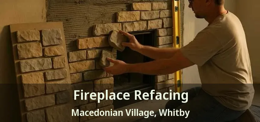 Fireplace Refacing Macedonian Village, Whitby - ON