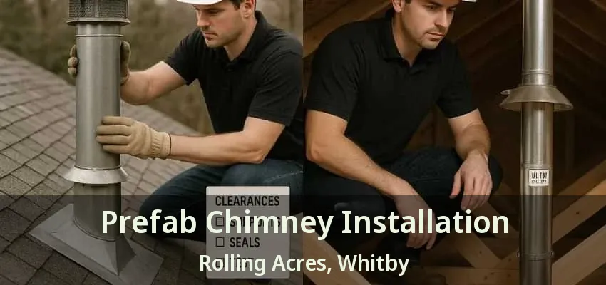 Prefab Chimney Installation Rolling Acres, Whitby - ON