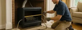 Fireplace Conversion Services Macedonian Village, Whitby